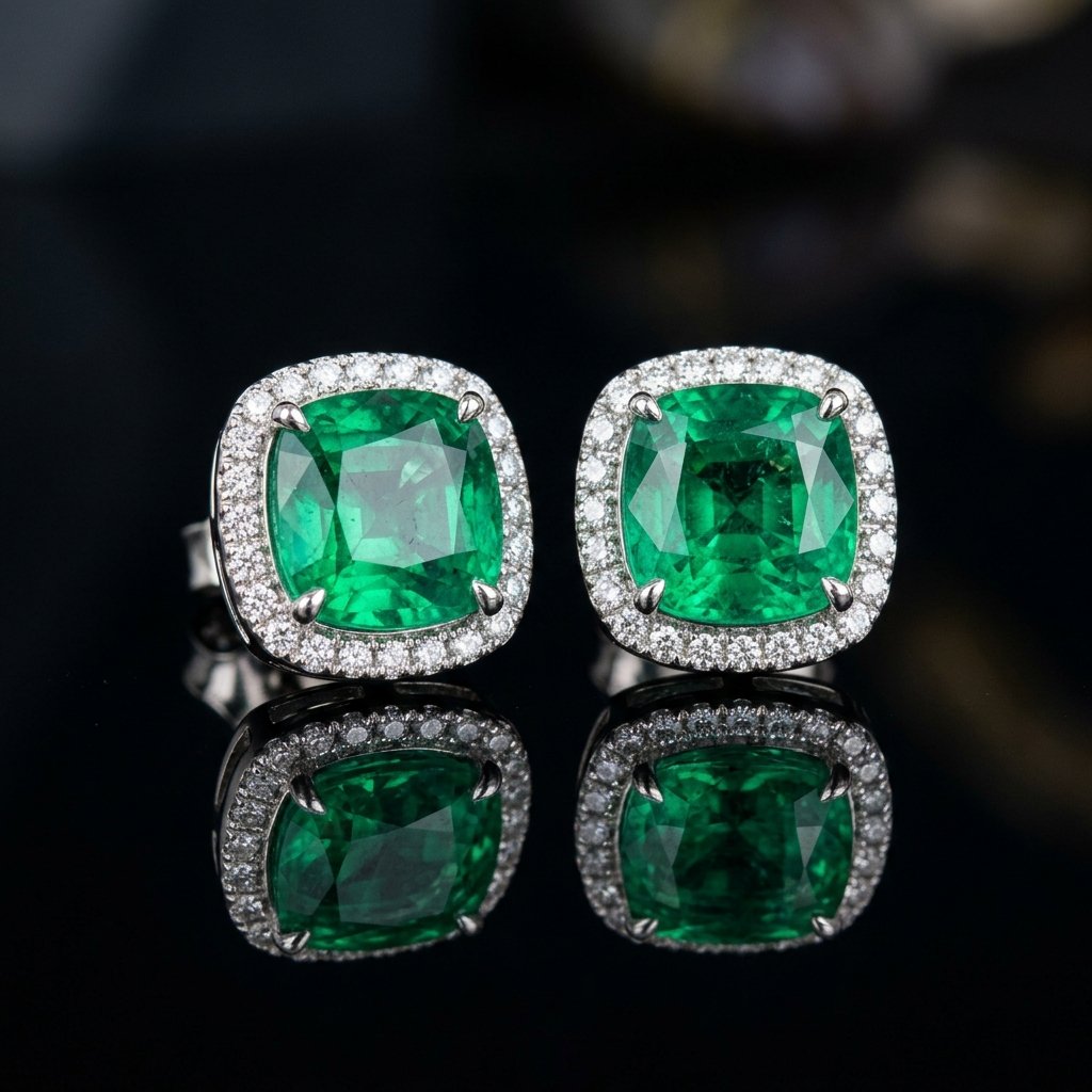 Pendientes Esmeralda